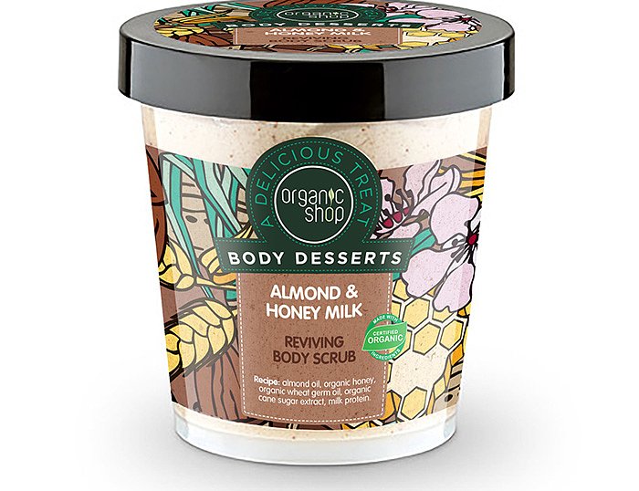 Organic Shop By Natura Siberica Body Desserts Almond Honey Milk