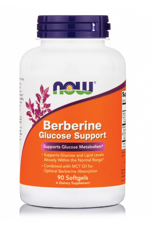 Now Foods Berberine Glucose Support 90 softgels