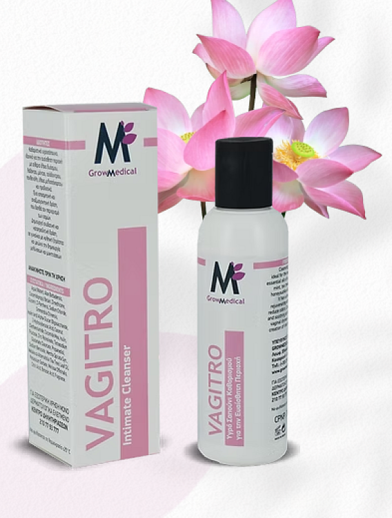 GrowMedical Vagitro Υγρό Σαπούνι Καθαρισμού για την Ευαίσθητη Περιοχή 150ml