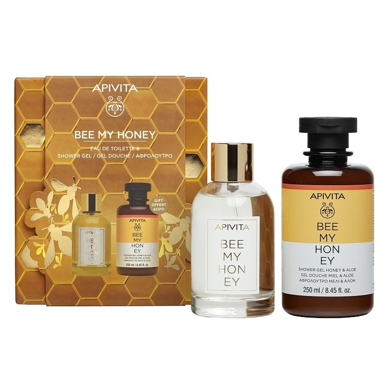 Apivita Promo BEE MY HONEY Φρέσκο και Αναζωογονητικό Eau de Toilette100ml  και Δώρο BEE MY HONEY Αφρόλουτρο 250ml