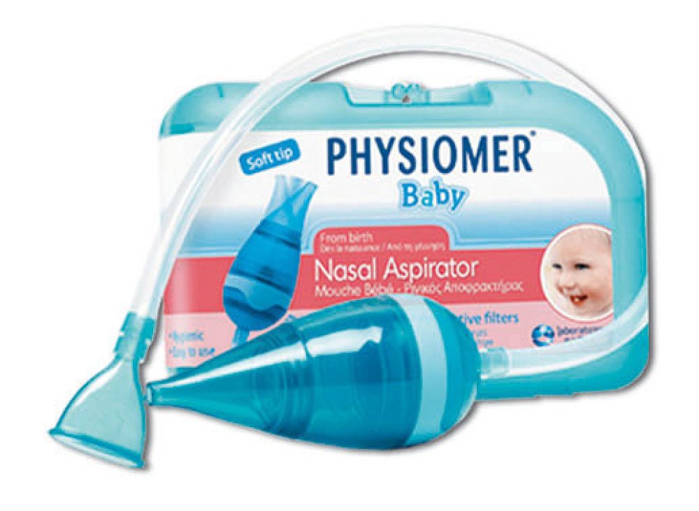 Physiomer Nasal Aspirator 1τμχ & 5 προστατευτικά φίλτρα