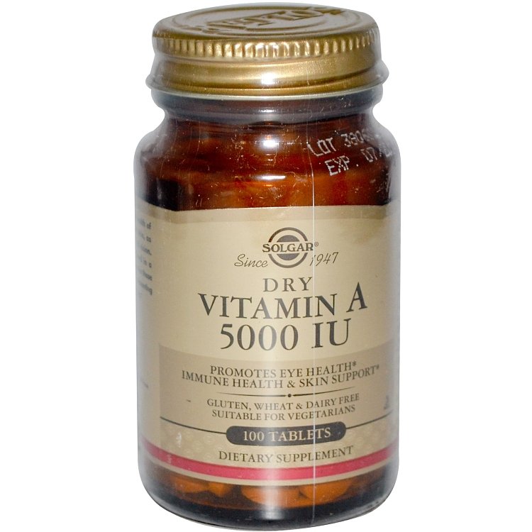 Solgar Vitamin A 5000 IU 100tabs