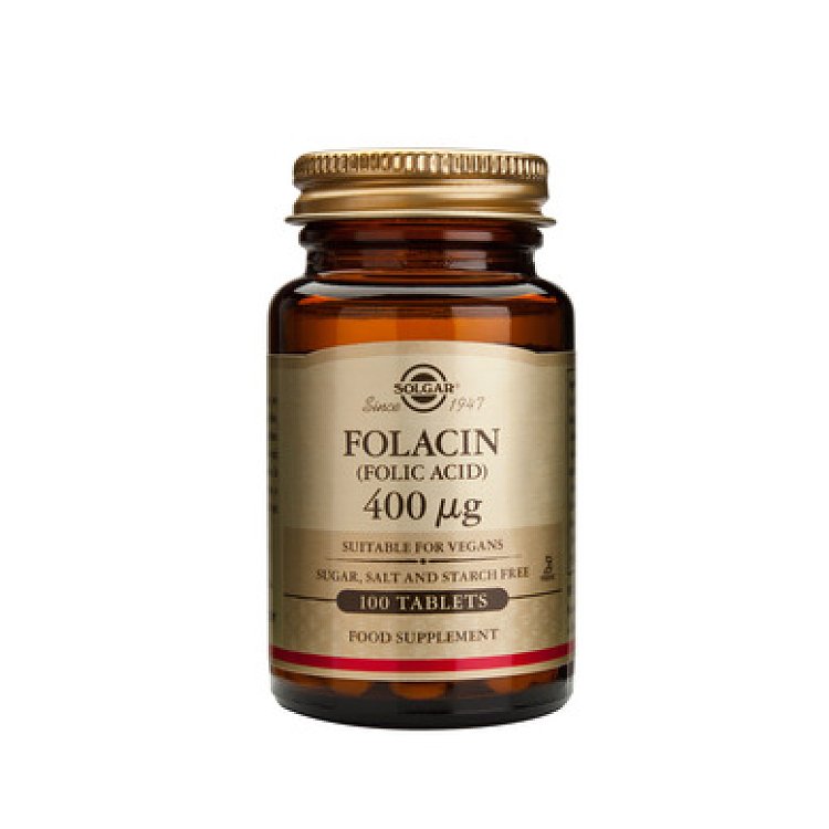 Solgar Folacin (Folic Acid) 400μg 100tabs