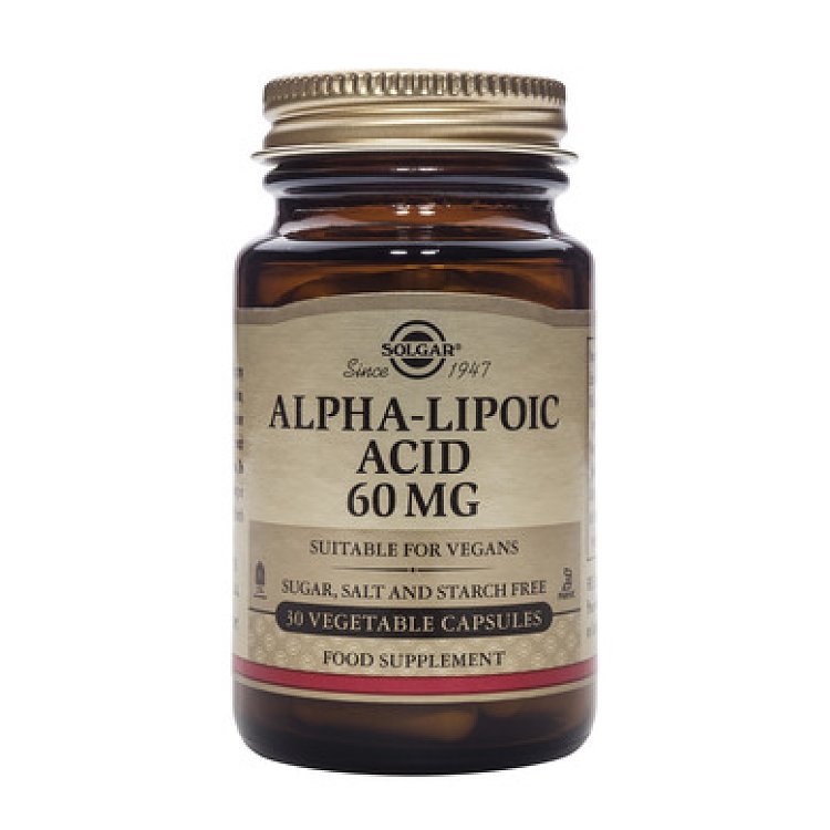 Solgar Alpha Lipoic Acid 60mg 30veg.caps