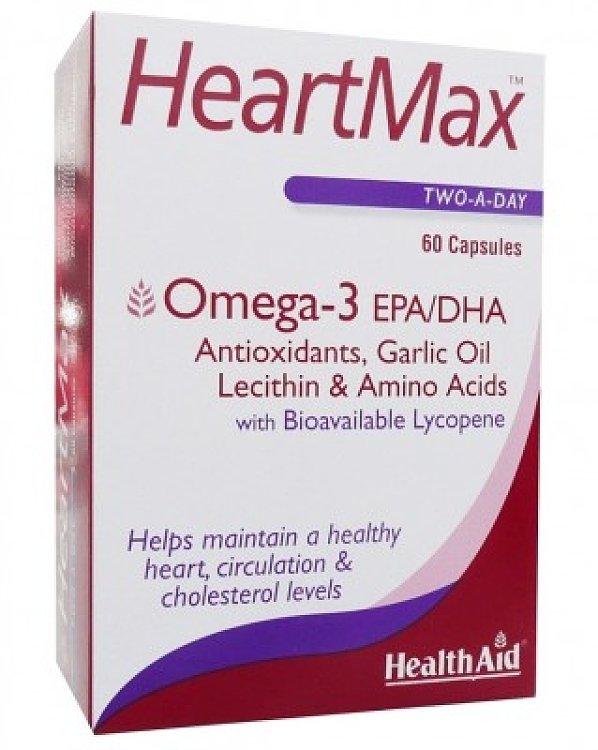 Health Aid HeartMax Φροντίδα για Δυνατή Καρδιά 60caps 