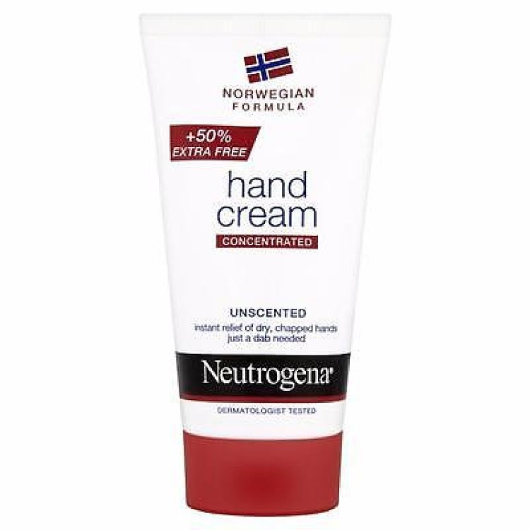 Neutrogena Hand Cream 75ml,Χωρίς άρωμα για τα ξηρά & σκασμένα χέρια