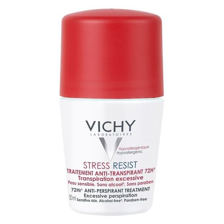 Vichy Deodorant Roll-On Αποσμητικό Stress Resist Προστασίας 72h 50ml