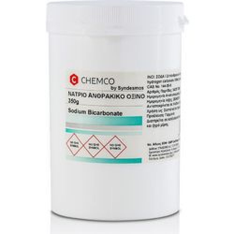 Chemco Νάτριο Ανθρακικό Όξινο (Sodium Bicarbonate) by Syndesmos 350g