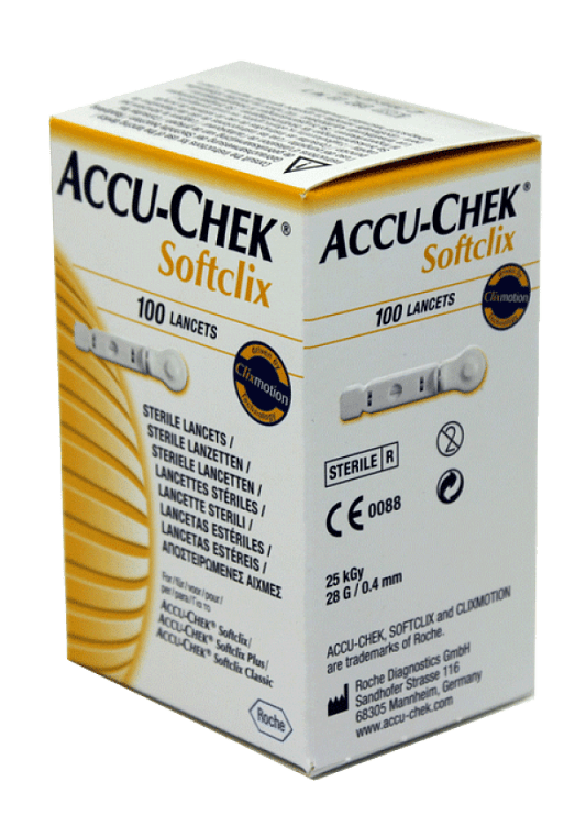Accu chek Softclix 100 lancets