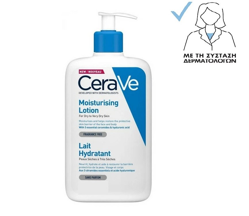 CeraVe Moisturising Lotion Ενυδατικό Γαλάκτωμα για Ξηρό έως Πολύ Ξηρό Δέρμα 1Litre