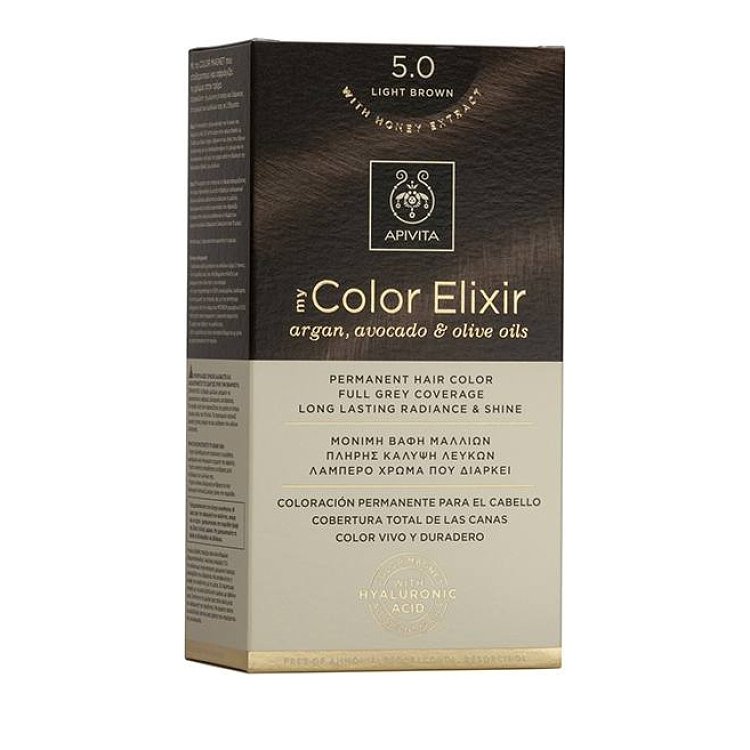Apivita My Color Elixir Βαφή Μαλλιών 5.0 Καστανό Ανοιχτό 1τμχ