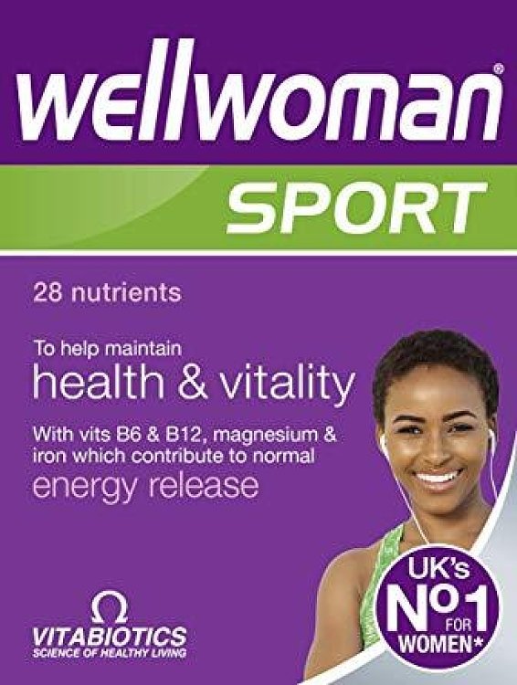 Vitabiotics Wellwoman Sport & Fitness Συμπλήρωμα διατροφής για Γυναίκες που Αθλούνται 30tabs