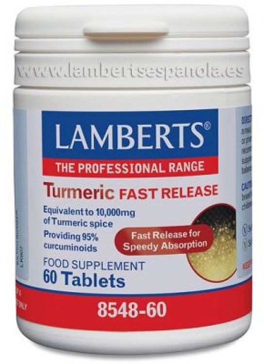 Lamberts Turmeric Fast Release 60tabs