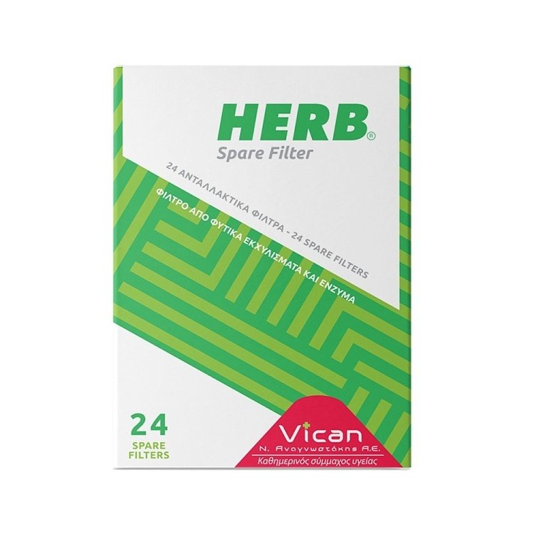 Vican Herb Spare Filter 24 Ανταλλακτικά Φίλτρα