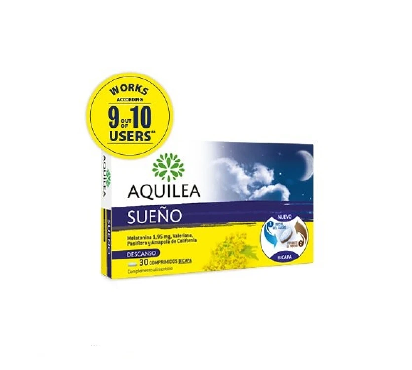 Aquilea Sueno Συμπλήρωμα Διατροφής για τον Ύπνο & για Χαλάρωση 30δισκία