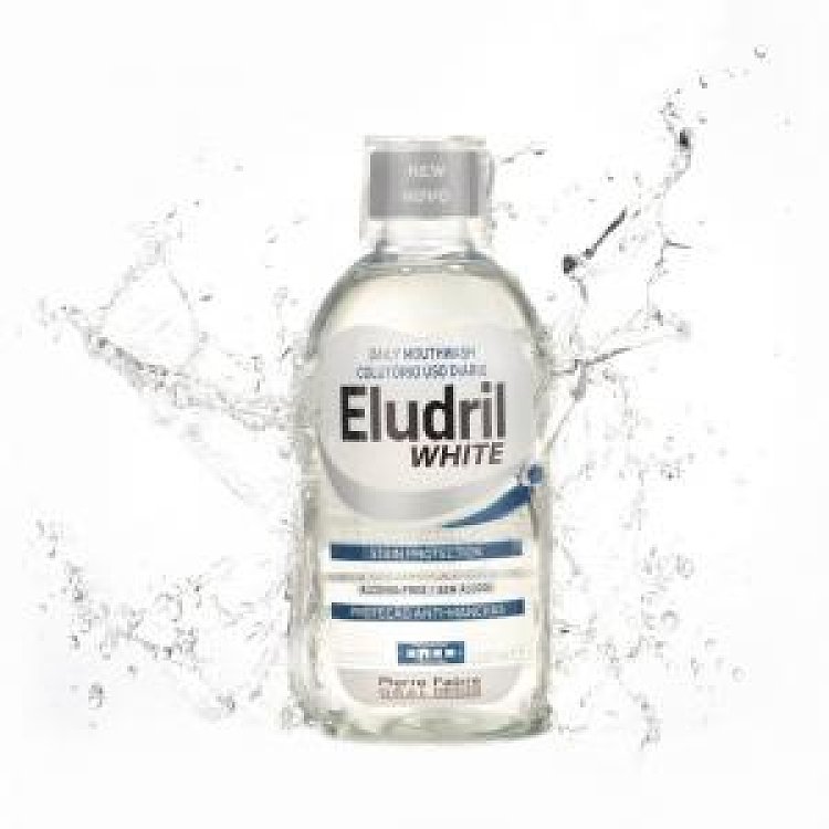 Eludril White Καθημερινό Στοματικό Διάλυμα για Λευκά Δόντια 500ml