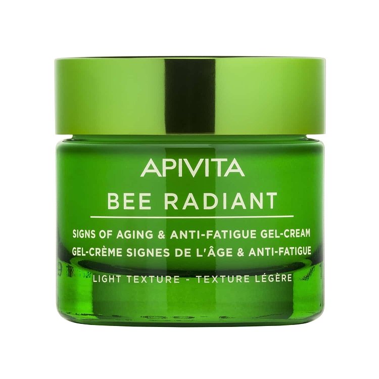 Apivita Bee Radiant Κρέμα-Gel Ελαφριάς Υφής με Λευκή Παιώνια & Πρόπολη 50ml