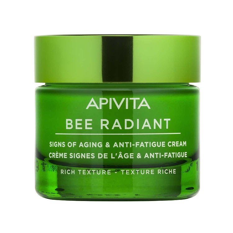 Apivita Bee Radiant Κρέμα Πλούσιας Υφής με Λευκή Παιώνια & Πρόπολη 50ml