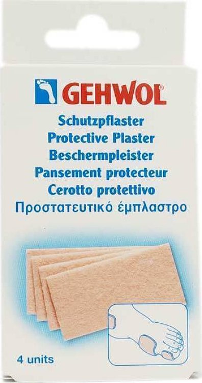 Gehwol Protective Plaster Thick Προστατευτικό Έμπλαστρο 4τμχ