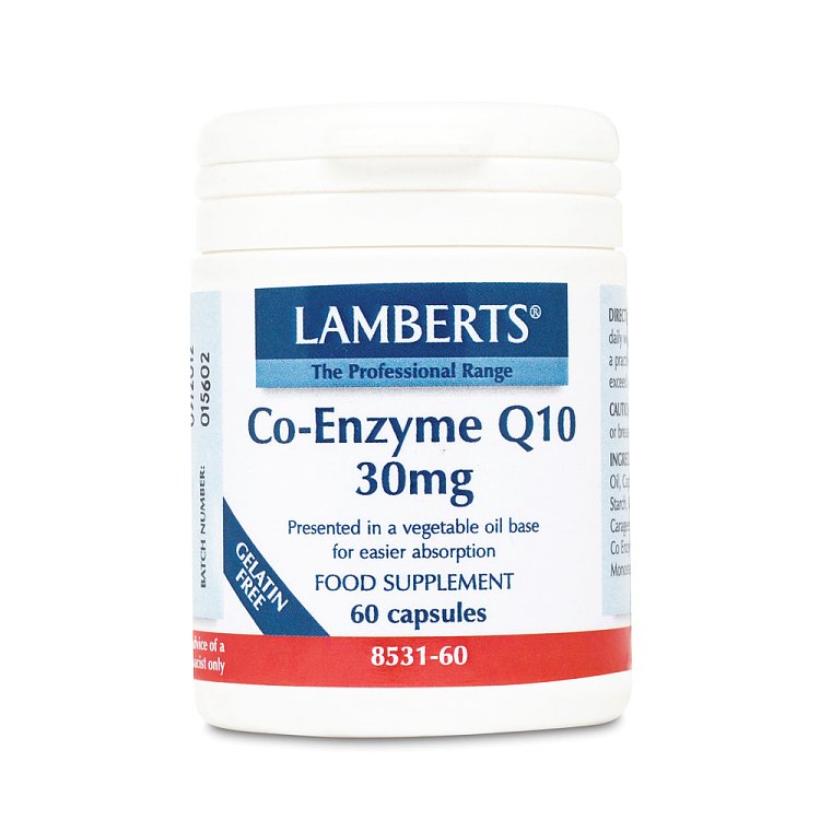 Lamberts Co-Enzyme Q10 30mg 60caps