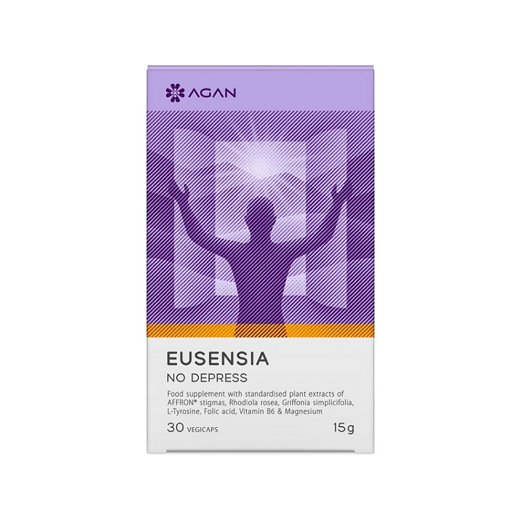 AGAN Eusensia No Depress για την Θλίψη & τα Αρνητικά Συναισθήματα 30veg.caps