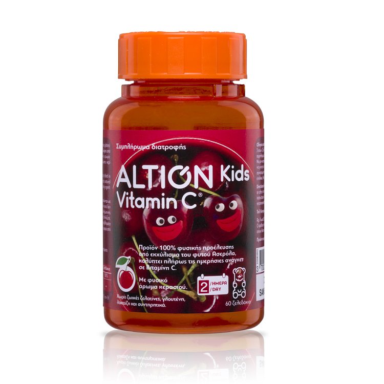 ALTION Kids Vitamin C - Βιταμίνη C σε Ζελεδάκια 60τμχ
