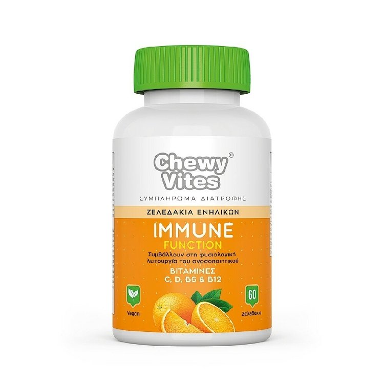 Vican Chewy Vites Immune Function Ζελεδάκια Ενηλίκων για το Ανοσοποιητικό 60τμχ