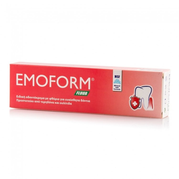 Emoform Fluor Οδοντόκρεμα με Φθόριο για Ευαίσθητα Δόντια 50ml