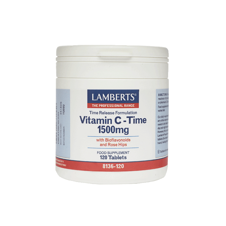 Lamberts Vitamin C Time 1500mg 120tabs
