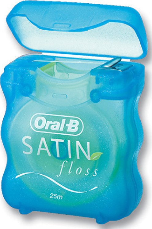 Oral-B Satin Floss Οδοντικό Νήμα με Μέντα 25m