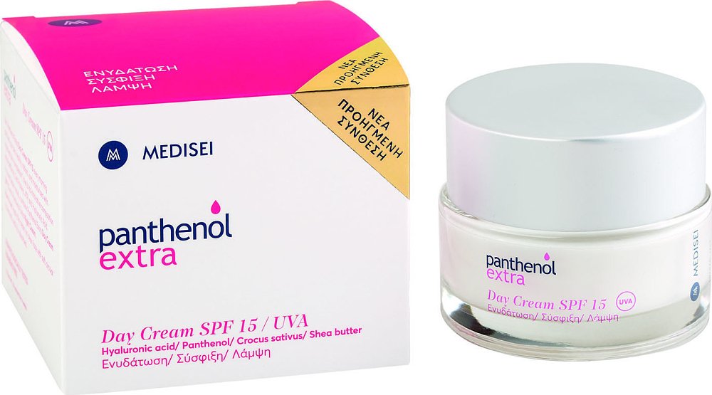 Panthenol Extra Day Cream SPF15 / UVA 50ml