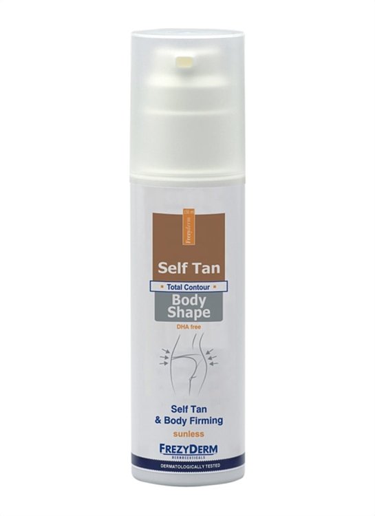 Frezyderm Self Tan & Body Shape Γαλάκτωμα για Φυσικό Μαύρισμα - Σύσφιγξη - Λιπόλυση 150ml