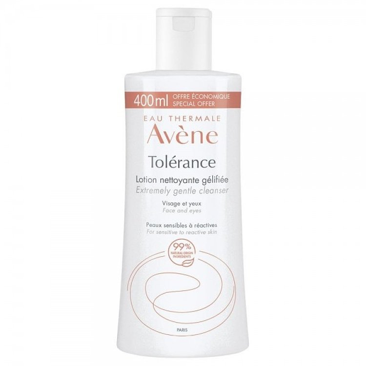 Avene Tolerance Extremely Gentle Cleanser Λοσιόν Καθαρισμού σε Μορφή Γέλης 400ml