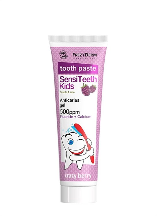 Frezyderm SensiTeeth Kids Toothpaste 500ppm Παιδική Οδοντόκρεμα 50ml