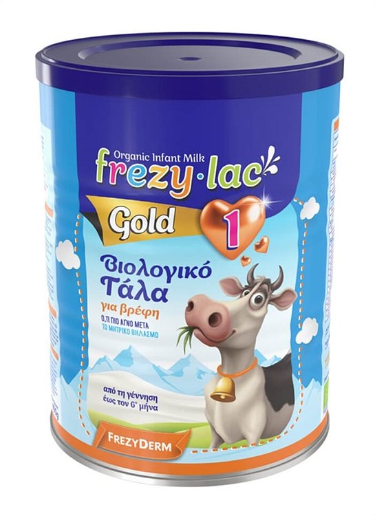 Frezyderm Frezylac Gold 1 Βιολογικό Γάλα για Βρέφη έως 6 μηνών 400g