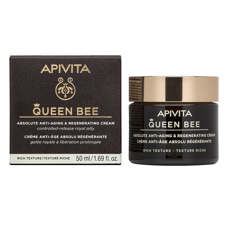 Apivita Queen Bee Κρέμα Απόλυτης Αντιγήρανσης & Αναγέννησης Πλούσιας Υφής 50ml
