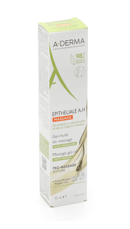 A-Derma Epitheliale A.H Massage Gel Oil κατά των Σημαδιών 40ml