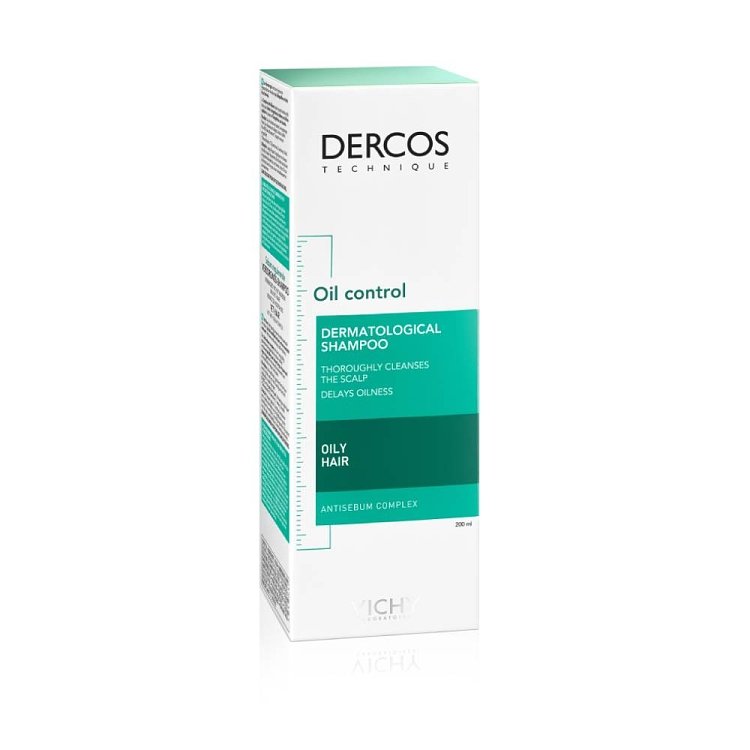 Vichy Dercos Oil Control - Advanced Action Σαμπουάν για Λιπαρά Μαλλιά 200ml 
