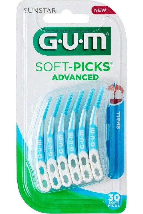 Gum Soft-Picks Advanced Small 649 Μεσοδόντια Βουρτσάκια 30τμχ