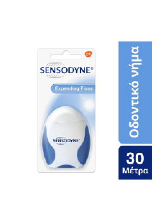 Sensodyne Expanding Floss Οδοντικό Νήμα 30m