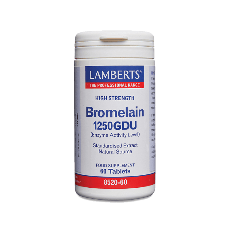 Lamberts Bromelain 1250GDU (Enzyme Activity Level) 60tabs