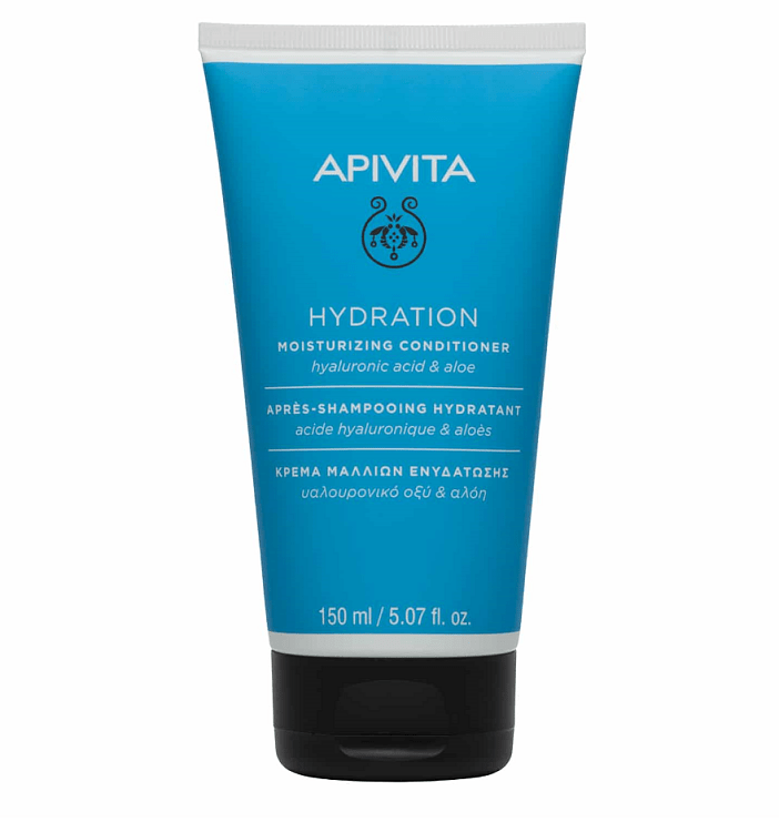 Apivita Hydration Conditioner Ενυδάτωσης για Όλους τους Τύπους Μαλλιών με Υαλουρονικό Οξύ & Αλόη 150ml