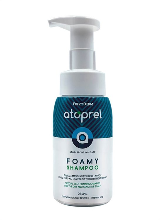 Frezyderm Atoprel Foamy Shampoo Ειδικό Σαμπουάν σε Μορφή Αφρού 250ml