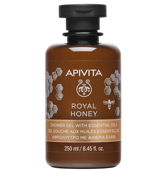 Apivita Royal Honey Κρεμώδες Aφρόλουτρο με Aιθέρια Έλαια 250ml