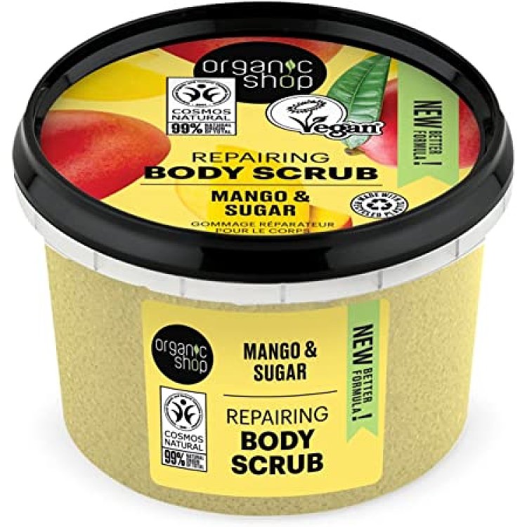 Organic Shop by Natura Siberica Mango & Sugar Scrub Σώματος 250ml