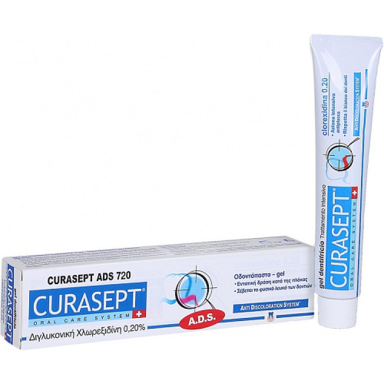 Curaprox Curasept Ads 720 Οδοντόκρεμα 0,20% 75ml 
