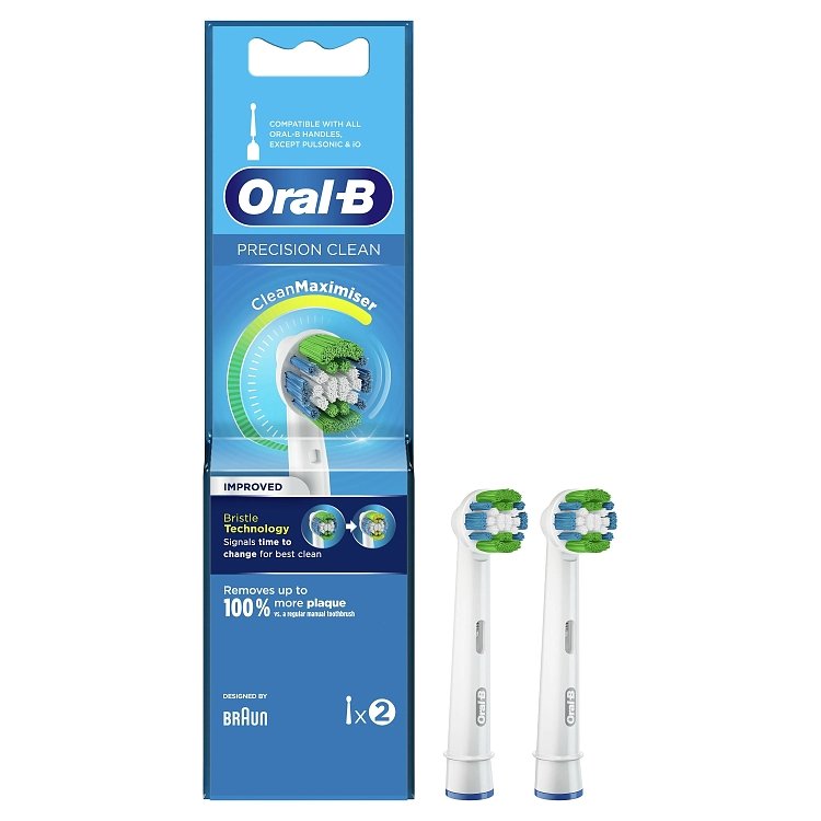 Oral-B Precision Clean Maximiser Ανταλλακτικές Κεφαλές 2τμχ