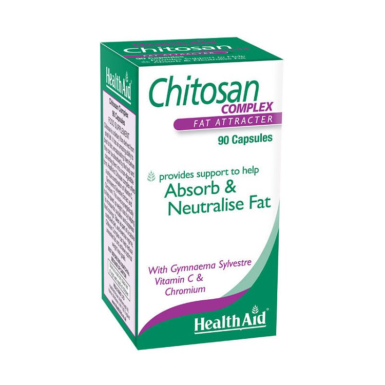 Health Aid Chitosan που Δεσμεύει τα Λίπη 90caps