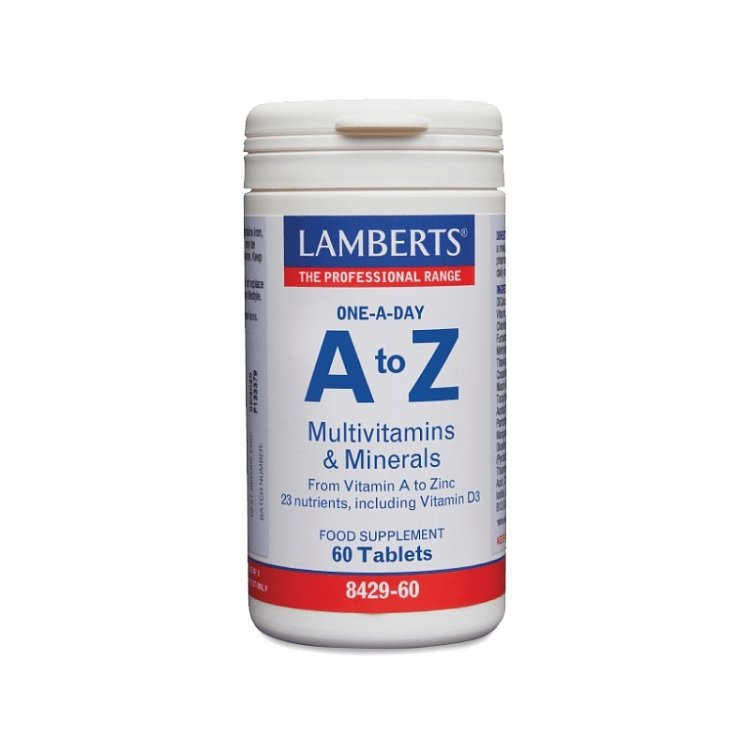 Lamberts A to Z One-A-Day Πολυβιταμίνη & Μέταλλα 60tabs