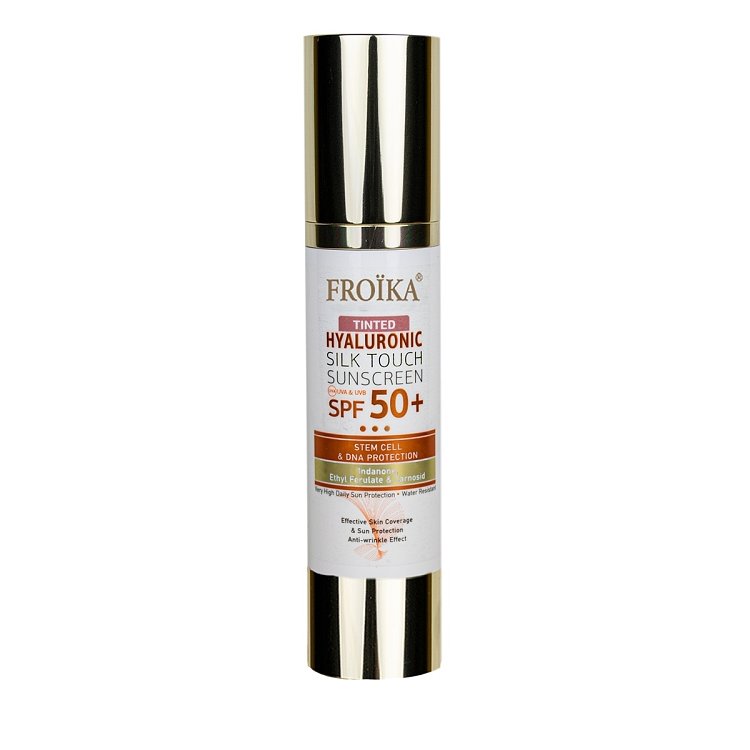 Froika Hyaluronic Silktouch Sunscreen Tinted 50+ Έγχρωμο Αντηλιακό Προσώπου 50ml